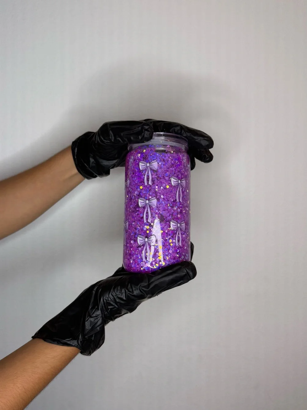 Glitter Purple Tumbler